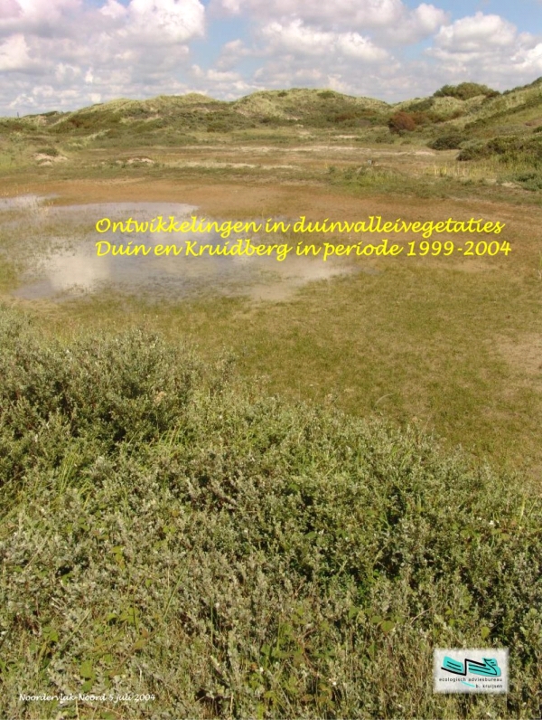 2e. Ontwikkelingen in duinvalleivegetaties in Duin en Kruidberg
